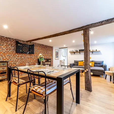 Apartment L'hermitage - 3 Beds - Wifi - Free Parking Haubourdin